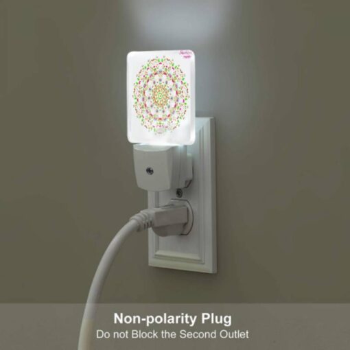 Night Light Set Of 2, A Colorful Floral Lace Design. -Acrylic Night Light Shop 36efaf654d64c94a072395ea55f20ca105674e0d