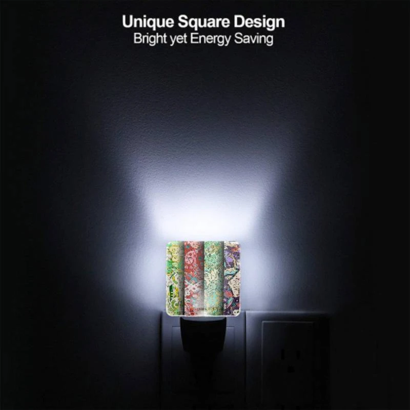 Night Light Set of 2, Four different colored papers with designs on them. Night Light Set Of 2, Four Different Colored Papers With Designs On Them. -Acrylic Night Light Shop 375f59074d5dd9f43a3467dd6bc4950db3e5c1e6