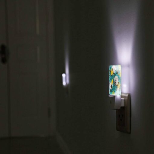 Night Light, A Colorful Cartoon Of A Forest With Various Animals -Acrylic Night Light Shop 394e03ba8bcdda707f2c4b7bbe47ef2cbcfe7d94
