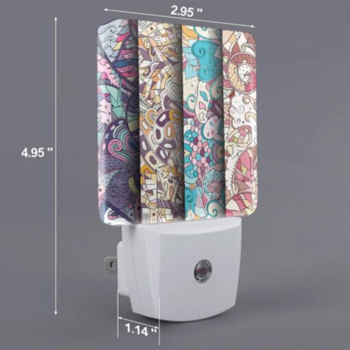 Night Light Set Of 2, Three Colorful Books With Different Designs On The Cover. -Acrylic Night Light Shop 398b959728958230b321ff1f2ba22c88bbb28f75 1