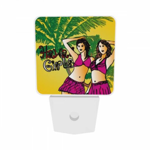Night Light Set Of 2, Two Women In Pink Bikinis Are Posing For A Picture. -Acrylic Night Light Shop 39a7829e1963fcdccb3204efa7cb510ac39eed3f