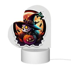 Love Acrylic Night Light, A Sticker Of A Witch With A Pumpkin On Her Head. -Acrylic Night Light Shop 39f5b83d1d4075afc025fef0d67767905677c808