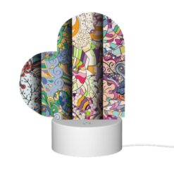 Love Acrylic Night Light, Four Different Colored Paintings Of Flowers. -Acrylic Night Light Shop 3a4229c616700c0973f18280428488b38aae6d1c