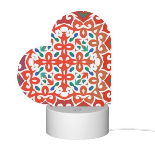 Love Acrylic Night Light, A Colorful Design With A Flower Pattern. -Acrylic Night Light Shop 3b3cc30d6b387a49a7e0048d3a55964f391b7108