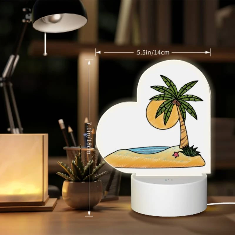 Love Acrylic Night Light, A cartoon drawing of a palm tree on a beach. Love Acrylic Night Light, A Cartoon Drawing Of A Palm Tree On A Beach. -Acrylic Night Light Shop 3b5a06c8cae4c40f04869fd50b61cac6f9380e0d
