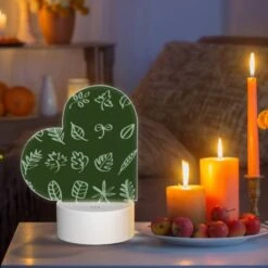 Love Acrylic Night Light, A Collection Of Leaves In Various Shapes And Sizes. -Acrylic Night Light Shop 3c1eb223ecd2ad952bc0f388b00443f19cdc0d7c