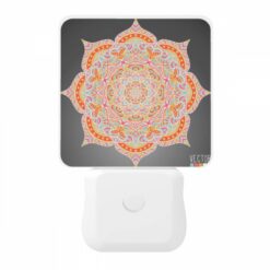 Night Light, A Colorful And Intricate Design Is Displayed On A Gray Background. -Acrylic Night Light Shop 3cc0a1e7b37edcd9782a1aeebd03fc30f1963ec9