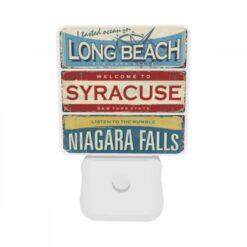 Night Light Set Of 2, A Sign That Says "Welcome To Syracuse -Acrylic Night Light Shop 3f8d9ebea827b24e0c3fbe0e53b37678c504faa5