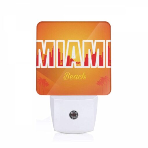 Night Light, A Cityscape Of Miami Beach. -Acrylic Night Light Shop 40f8342ead04983ef38b32864effd5cd444f489c
