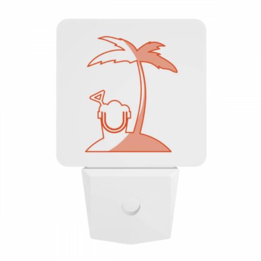 Night Light, A Cartoon Of A Palm Tree With A Toothbrush In It. -Acrylic Night Light Shop 41b6dda9366200caf3019b0bb521db9043b8c2ad