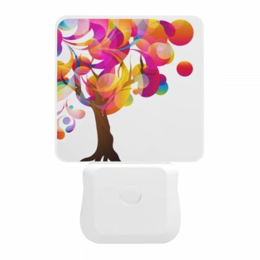 Night Light, A Tree With A Colorful Trunk And Branches. -Acrylic Night Light Shop 421ebeb653cf2b4d0daa7f71de803ce4a5a73e42