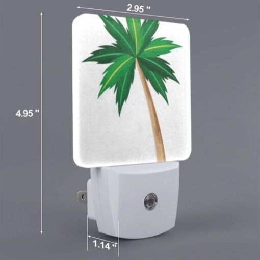 Night Light, A Green And Brown Palm Tree With A Brown Trunk. -Acrylic Night Light Shop 4240af4b5f3a1f2c4447bebd5d9bf8f15fd3825f