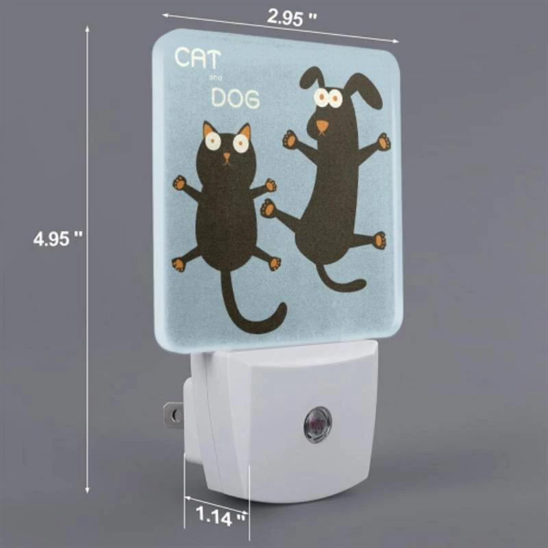 Night Light, A cat and a dog are standing on their hind legs. Night Light, A Cat And A Dog Are Standing On Their Hind Legs. -Acrylic Night Light Shop 429d35ebc0acbd63b79d5e0c904b3b797c2770cb