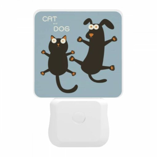 Night Light, A Cat And A Dog Are Standing On Their Hind Legs. -Acrylic Night Light Shop 430f9eba7c58045f0c7e3d46732e2134fd9ce980