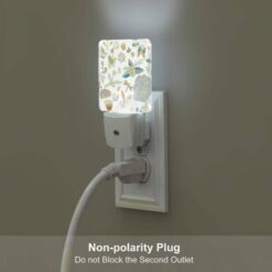 Night Light, A Colorful Floral Pattern With Various Plants And Flowers. -Acrylic Night Light Shop 434e8e46c1641af7b268771e9283364cd8d9ded5