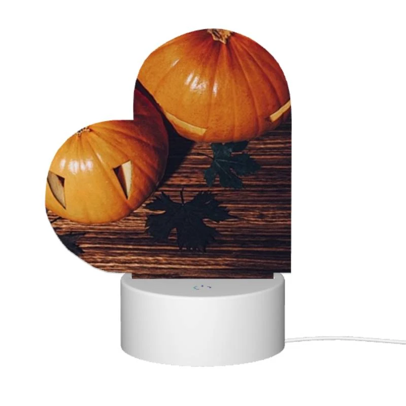 Love Acrylic Night Light, A pumpkin with a face drawn on it sits on a table with other pumpkins. Love Acrylic Night Light, A Pumpkin With A Face Drawn On It Sits On A Table With Other Pumpkins. -Acrylic Night Light Shop 43a188bd765cf997ca3303f4666bd05574a60bf3