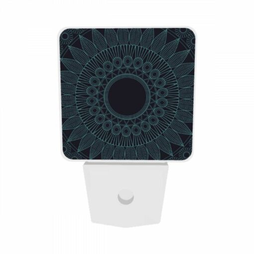 Night Light Set Of 2, A Blue And White Sun Design. -Acrylic Night Light Shop 440ce25547b51f1d971642054e381c7eeb659897