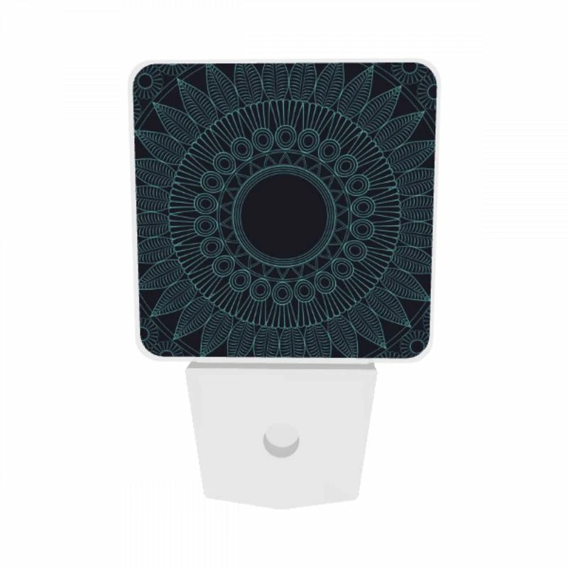 Night Light Set of 2, A blue and white sun design. Night Light Set Of 2, A Blue And White Sun Design. -Acrylic Night Light Shop 440ce25547b51f1d971642054e381c7eeb659897