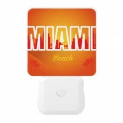 Night Light, A Cityscape Of Miami Beach. 8 Night Light, A Cityscape Of Miami Beach. -Acrylic Night Light Shop 44315e803cee3b5b9a5e791b1284ac920da13b13