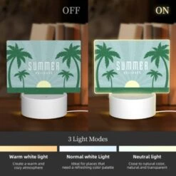 Rectangular Acrylic Night Light, A Poster Advertising Summer Holidays. 2 Rectangular Acrylic Night Light, A Poster Advertising Summer Holidays. -Acrylic Night Light Shop 449444b4d6142db9d0073063eb1601c0d32af976