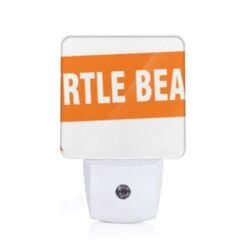 Night Light, A Sign That Says Myrtle Beach.