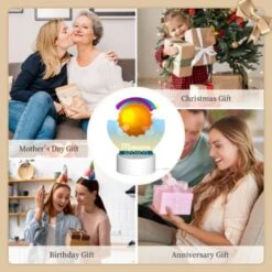 Round Acrylic Night Light, A Colorful Sunny Day With Rain Clouds In The Background. 7 Round Acrylic Night Light, A Colorful Sunny Day With Rain Clouds In The Background. -Acrylic Night Light Shop 44b87a5a72debc4dd599bfd8b43499ffda1c1143