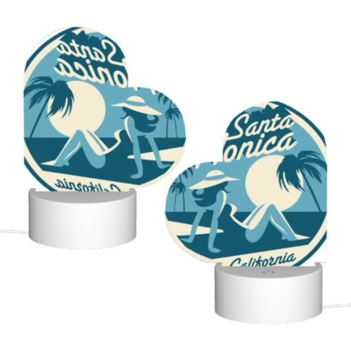 Love Acrylic Night Light, A Woman In A Hat Is Sitting On A Beach. -Acrylic Night Light Shop 44f4a012bc9bc923686d2069319f6c5147ceaab1