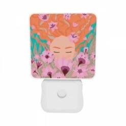 Night Light Set Of 2, A Woman With Red Hair Is Surrounded By Flowers. 7 Night Light Set Of 2, A Woman With Red Hair Is Surrounded By Flowers. -Acrylic Night Light Shop 45b6b8f94d69d8e0645541f19de64a63ac0c4ba6