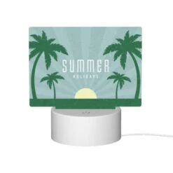 Rectangular Acrylic Night Light, A Poster Advertising Summer Holidays. 9 Rectangular Acrylic Night Light, A Poster Advertising Summer Holidays. -Acrylic Night Light Shop 46079b5848b52180b8e59d84b6fc95c50cb63b7e