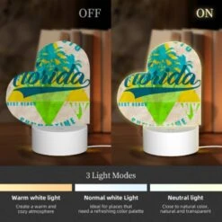 Love Acrylic Night Light, A Poster Advertising Florida As The Best Beach. -Acrylic Night Light Shop 4726f3e0f3cf83b1ebf7fa0018b0e1d382de6674