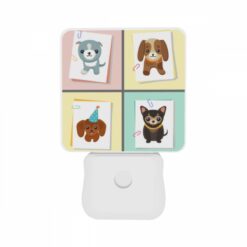 Night Light Set Of 2, Four Different Colored Pictures Of Dogs. -Acrylic Night Light Shop 488b24fab1759dc18fdc9d34195db126623388cb