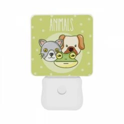 Night Light Set Of 2, A Cartoon Of A Dog -Acrylic Night Light Shop 489153b2a2937d25cf3b190a9ae8c4f292d323f2