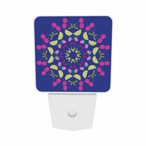 Night Light Set Of 2, A Colorful Design Featuring Cherries -Acrylic Night Light Shop 48ed93b14f3b8b26bb3e9f75398c1aaff4a5613a