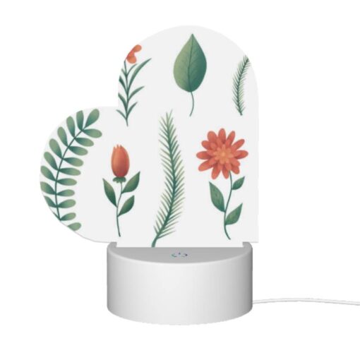 Love Acrylic Night Light, A Collection Of Six Different Flowers -Acrylic Night Light Shop 492b8e49198b8a7e42a037f24f43ea541cef34ff