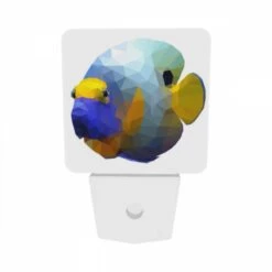 Night Light Set Of 2, A Blue And Yellow Fish With A Black Nose. 6 Night Light Set Of 2, A Blue And Yellow Fish With A Black Nose. -Acrylic Night Light Shop 4961edbaf5c151a690a9187f79b65b1432a8982d