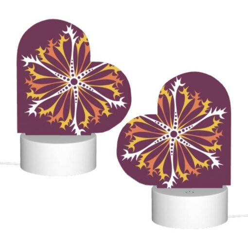Love Acrylic Night Light, A Colorful Flower Design With Orange -Acrylic Night Light Shop 49b01cf13e22dc337342b1126753fd0875d827f9