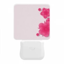 Night Light, A Pink Flower With A Yellow Center. -Acrylic Night Light Shop 49c873f8ddbf1a3068d643ac2f63ad21fd4d17dc