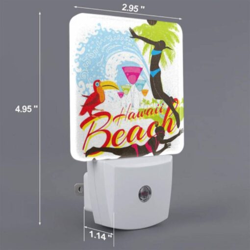 Night Light Set Of 2, A Woman Is Diving Into The Water At A Beach. -Acrylic Night Light Shop 4a1d58f42b66909bc57ab6d3ab8a5c16072d3575