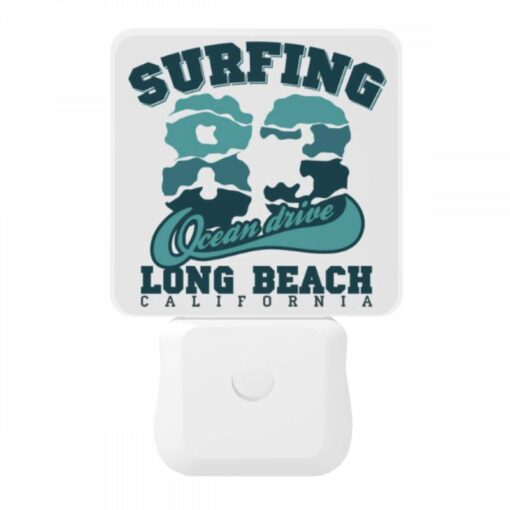 Night Light, A Surfing Logo For Long Beach -Acrylic Night Light Shop 4ae43573f0c8db70de1c46daa534abc4c0c96e8d