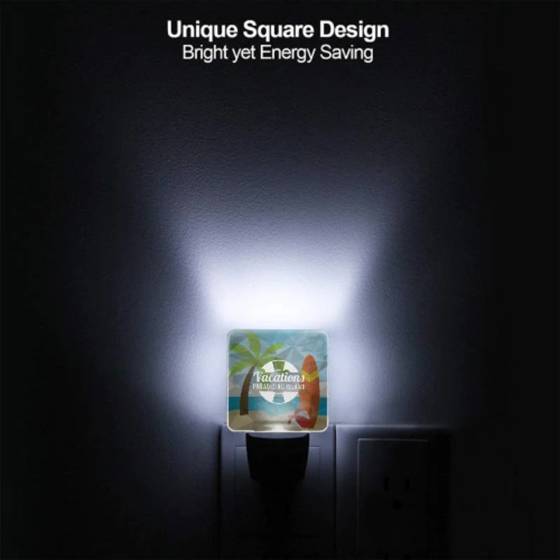 Night Light Set of 2, A vacations logo with a palm tree and a surfboard. Night Light Set Of 2, A Vacations Logo With A Palm Tree And A Surfboard. -Acrylic Night Light Shop 4b3fb68b7f0e301f20d223639366de28b12b657e