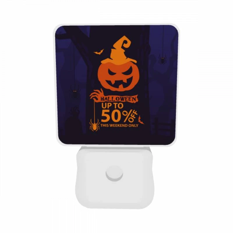 Night Light Set of 2, A Halloween advertisement with a 50% discount. Night Light Set Of 2, A Halloween Advertisement With A 50% Discount. -Acrylic Night Light Shop 4d13cbf215bd4c6c534a00b86754a055e62c4a56