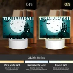 Rectangular Acrylic Night Light, Three Pumpkins With Faces Drawn On Them. 2 Rectangular Acrylic Night Light, Three Pumpkins With Faces Drawn On Them. -Acrylic Night Light Shop 4d581e2928ae122dd371cc728ccfc8485cdaf4ee