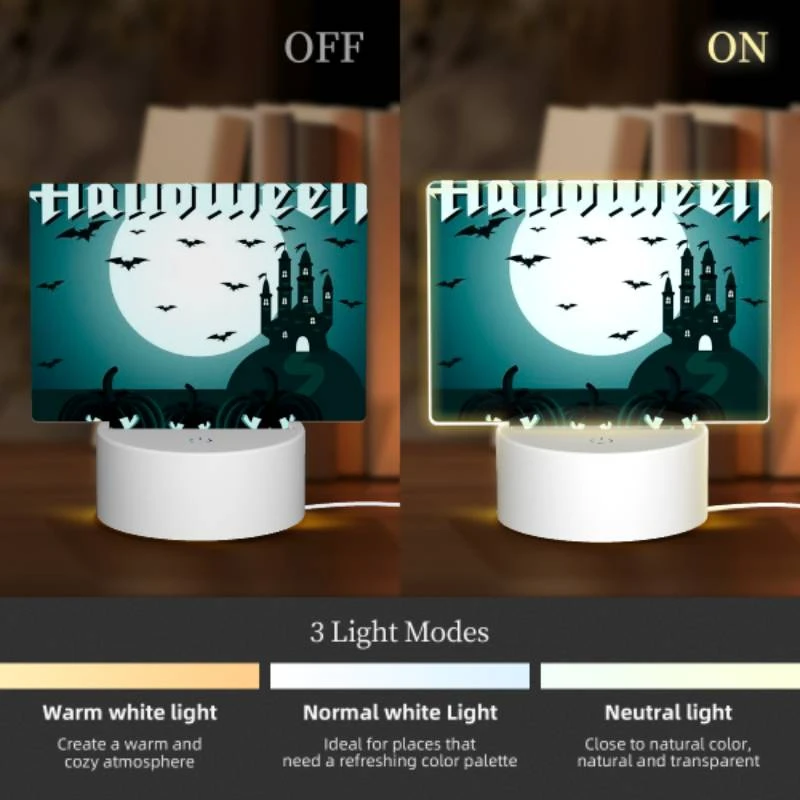 Rectangular Acrylic Night Light, Three pumpkins with faces drawn on them. Rectangular Acrylic Night Light, Three Pumpkins With Faces Drawn On Them. -Acrylic Night Light Shop 4d581e2928ae122dd371cc728ccfc8485cdaf4ee