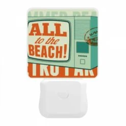 Night Light, A Retro-style TV Advertises A Beach Park. 9 Night Light, A Retro-style TV Advertises A Beach Park. -Acrylic Night Light Shop 4dcbf21a1ccffe0570fa5e485dfd712c3e51b320