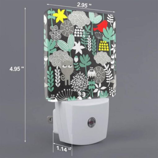 Night Light, A Black And White Image Of A Bird Sitting On A Branch Surrounded By Green Leaves. -Acrylic Night Light Shop 4df1541a116bbb87f67c8814071325d2e82fd86b