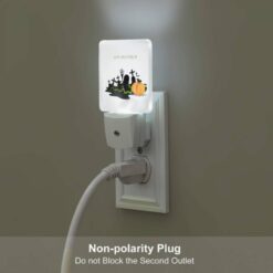 Night Light Set Of 2, A Halloween Poster With A Pumpkin And A Cross. -Acrylic Night Light Shop 4e4f81b51a87e64df920305975d273a1f3dcc98d
