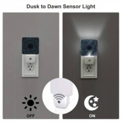 Night Light Set Of 2, A Blue And White Sun Design. -Acrylic Night Light Shop 4e6abfb74b81cbb6a96cf7f917cf8bed298b4525