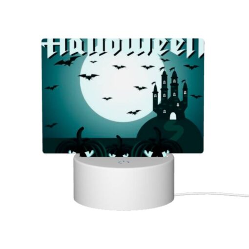 Rectangular Acrylic Night Light, Three Pumpkins With Faces Drawn On Them. -Acrylic Night Light Shop 4e6cccde896fe7967b52016f4056b704db9b67ef
