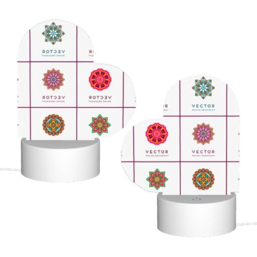 Love Acrylic Night Light, A Collection Of Colorful Geometric Shapes. -Acrylic Night Light Shop 4ee749c7f0a3054d8c7fd846e226373a82b74136