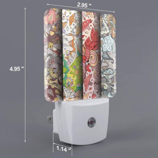 Night Light, Three Colorful Designs Are Displayed On A Wall. -Acrylic Night Light Shop 4f53855f4b10a4cd51df87f45d390d22f77ce078